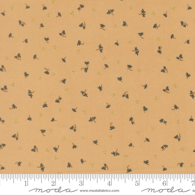 Sunlit Ruins 5" Charm Pack, Moda 38160PP, 5" Precut Cream Brown Gray Green Blue Plum Floral Charm Pack Fabric Squares, Jessica Rose