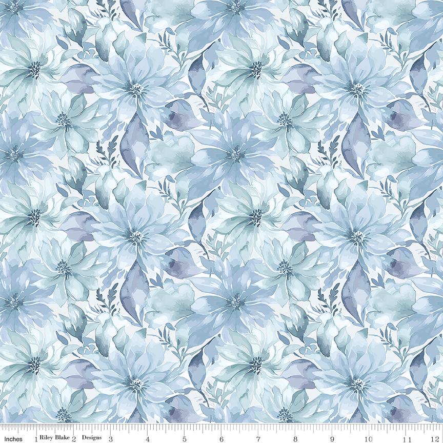 Daybreak on the Prairie Rolie Polie, Riley Blake RP-17680-40, 2.5" Precut Pink Purple Blue Floral Fabric Strip Roll, Melissa Gilbert