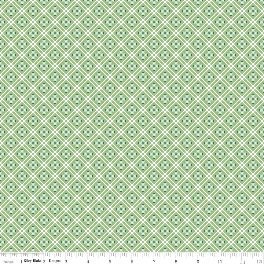 Peach Cobbler 2.5" Rolie Polie, Riley Blake RP-17420-40, 2.5" Precut Pink Peach Yellow Green Floral Jelly Roll Fabric Squares, Lily Ashbury