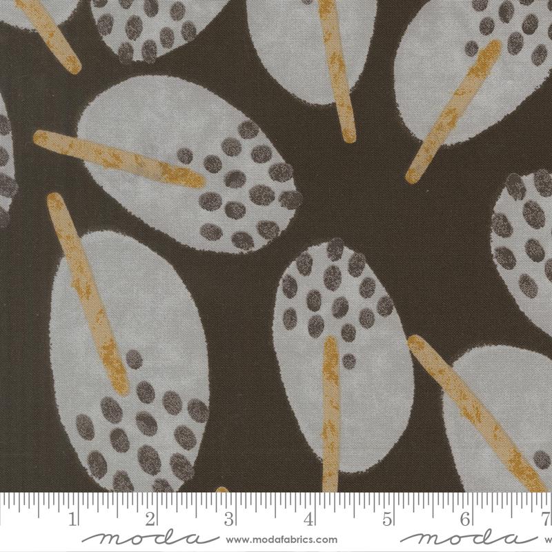 Mira 5" Charm Pack, Moda 11670PP, 5" Precut Modern Brown Beige Gray Cream Quilt Charm Fabric Squares, Zen Chic