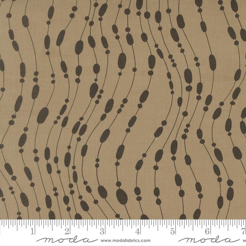 Mira 5" Charm Pack, Moda 11670PP, 5" Precut Modern Brown Beige Gray Cream Quilt Charm Fabric Squares, Zen Chic