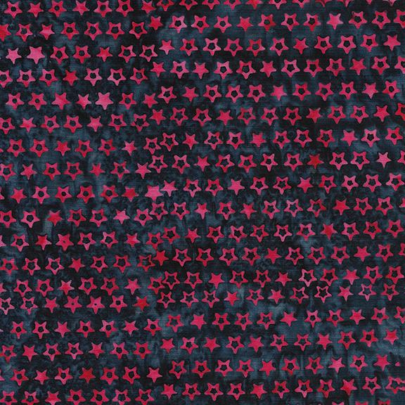 Jubilee 10" Stack, Island Batik, 10" Precut Patriotic Layer Cake Quilt Fabric Squares, Red White Blue Batiks