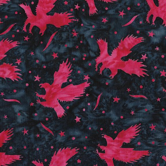 Jubilee 10" Stack, Island Batik, 10" Precut Patriotic Layer Cake Quilt Fabric Squares, Red White Blue Batiks
