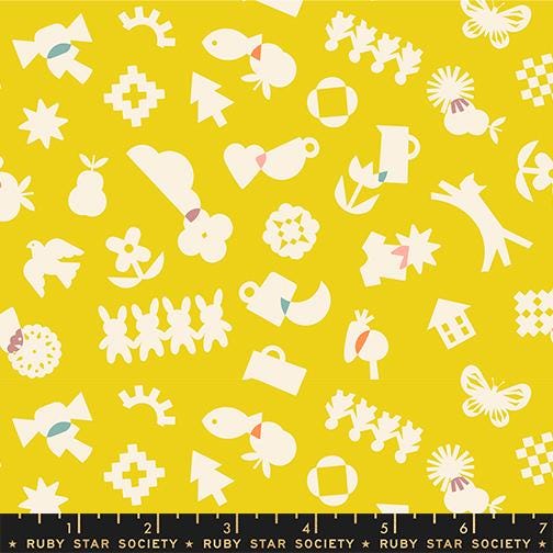 Paper Cuts 2 2.5" Mini Charm Pack, Moda RS1107MC, 2.5" Precut Modern Multicolored Quilt Fabric Squares, Ruby Star Society, Rashida Hale