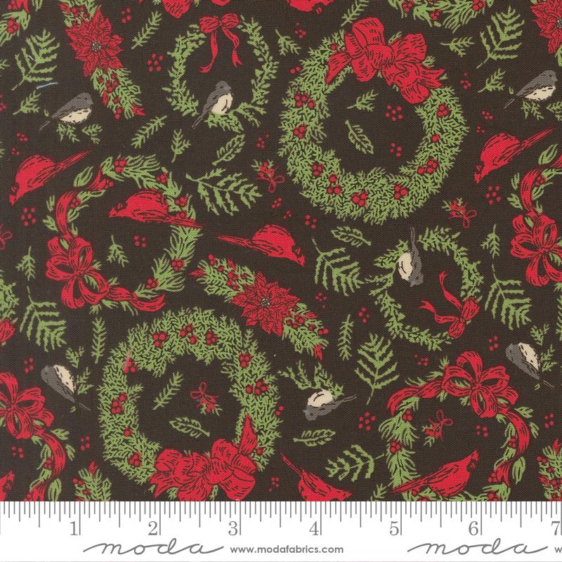 Holiday Cheer 5" Charm Pack, Moda 20970PP, 5" Precut Christmas Xmas Fabric Squares, Stacy Iest Hsu