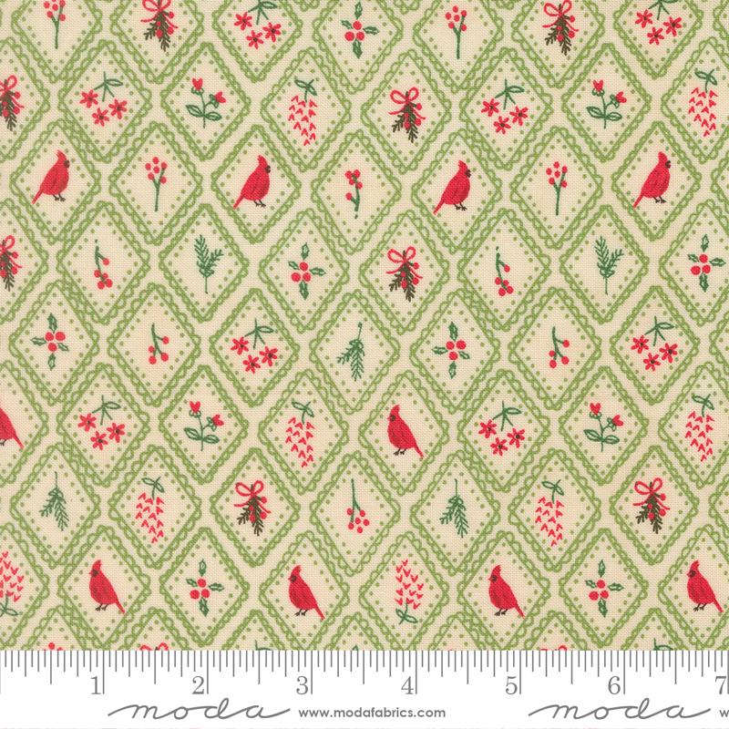 Holiday Cheer 5" Charm Pack, Moda 20970PP, 5" Precut Christmas Xmas Fabric Squares, Stacy Iest Hsu