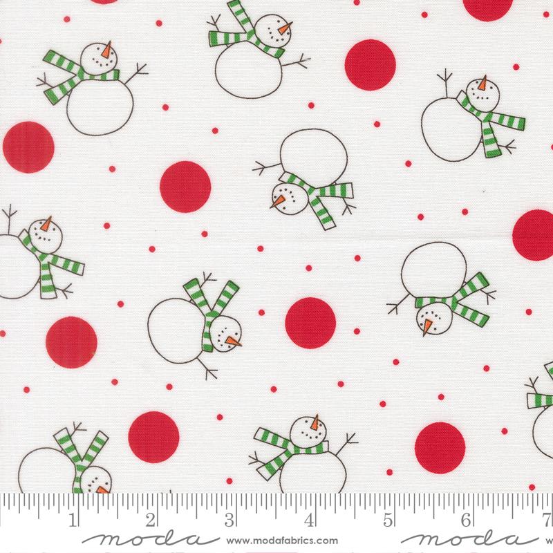 Snow Time 5" Charm Pack, Moda 22500PP, 5" Precut Christmas Xmas Fabric Squares, Me and My Sister