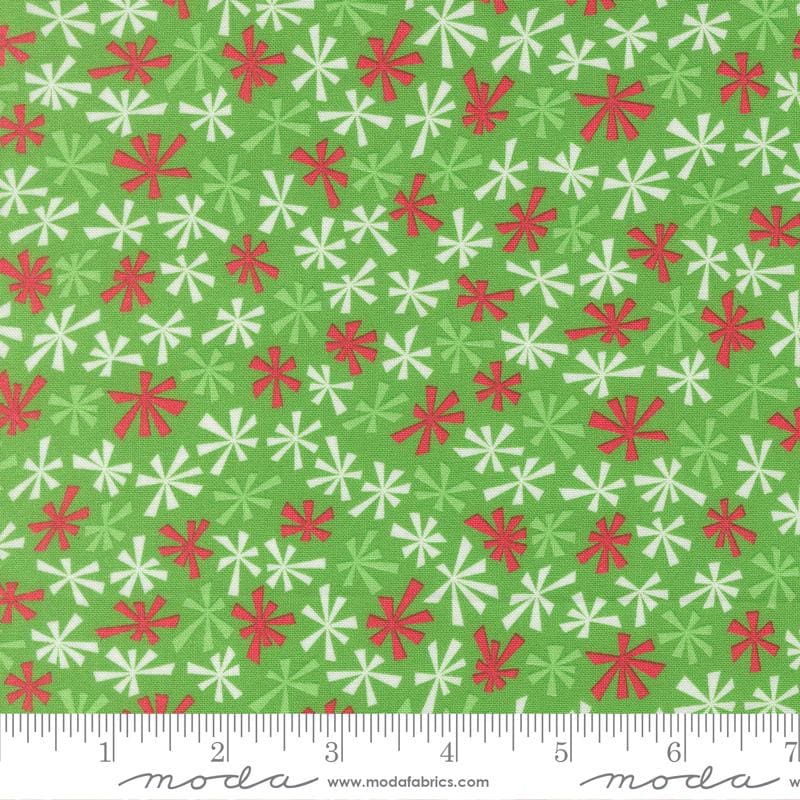 Snow Time 5" Charm Pack, Moda 22500PP, 5" Precut Christmas Xmas Fabric Squares, Me and My Sister