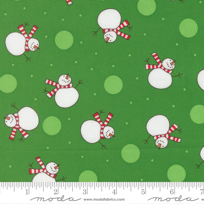Snow Time Jelly Roll, Moda 22500JR, 2.5" Precut Christmas Xmas Jelly Roll Fabric Strips, Me and My Sister