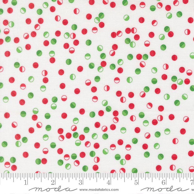 Snow Time Jelly Roll, Moda 22500JR, 2.5" Precut Christmas Xmas Jelly Roll Fabric Strips, Me and My Sister