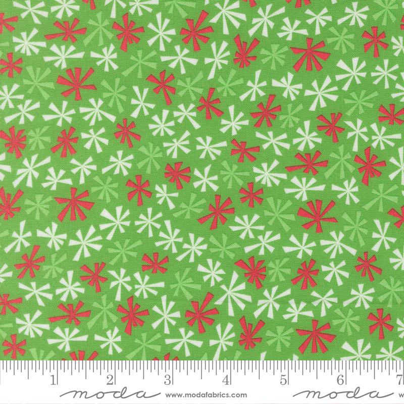 Snow Time Jelly Roll, Moda 22500JR, 2.5" Precut Christmas Xmas Jelly Roll Fabric Strips, Me and My Sister