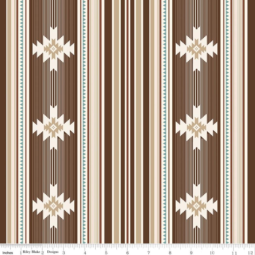 Cowgirl 10" Stacker, Riley Blake 10-17480-42, Pink Blue Brown Yellow Western Floral Highland Cows Boots Quilt Fabric Squares, Echo Park