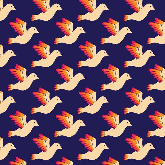 Blooming Garden 5" Fabric Squares, Cloud9 Fabrics 600501-X, 5" Precut Purple Orange Pink Blue Floral Quilt Fabric Squares