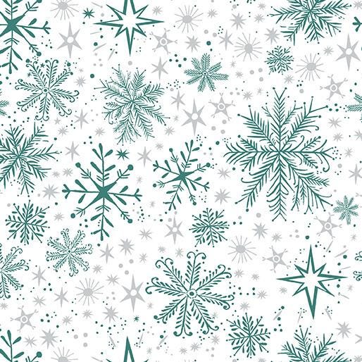 Magical Season 10" Fabric Squares, Benartex MGS10PK, Precut 10" Iconic Christmas Xmas Layer Cake Fabric Squares, Katie Daisy