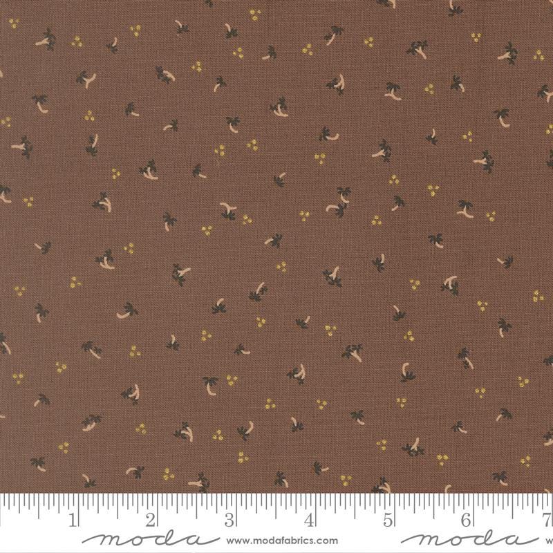 Sunlit Ruins 2.5" Jelly Roll, Moda 38160JR, 2.5" Precut Cream Brown Gray Green Blue Plum Floral Quilt Fabric Strips, Jessica Rose