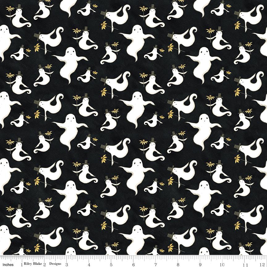 Spooky 10" Stacker, Riley Blake 10-17570-42, 10" Precut Halloween Layer Cake Fabric Squares, Teresa Kogut