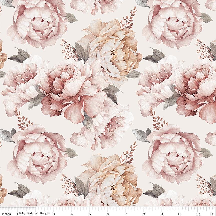 Daybreak on the Prairie Rolie Polie, Riley Blake RP-17680-40, 2.5" Precut Pink Purple Blue Floral Fabric Strip Roll, Melissa Gilbert