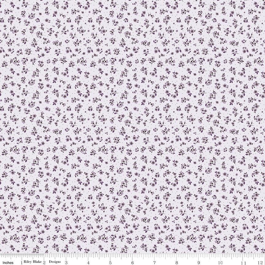 Daybreak on the Prairie Rolie Polie, Riley Blake RP-17680-40, 2.5" Precut Pink Purple Blue Floral Fabric Strip Roll, Melissa Gilbert