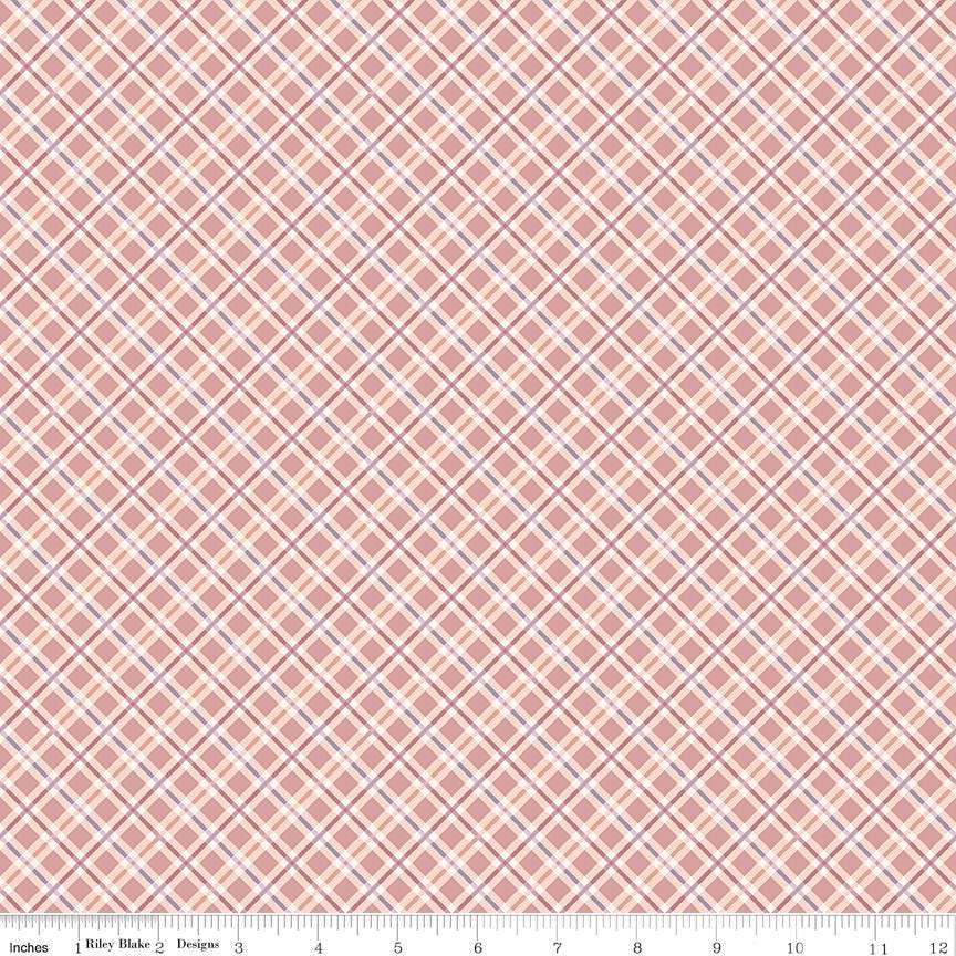 Daybreak on the Prairie Rolie Polie, Riley Blake RP-17680-40, 2.5" Precut Pink Purple Blue Floral Fabric Strip Roll, Melissa Gilbert
