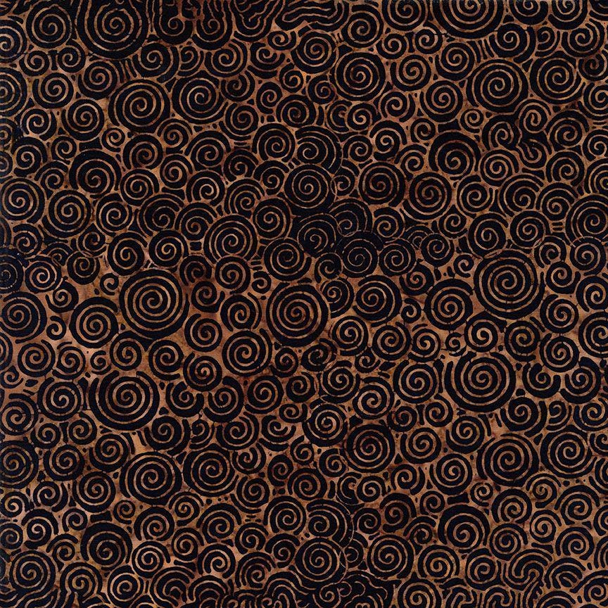 Tonga Ember Batik 10" Squares, Timeless Treasures Tonga Treats Ember, 10" Precut Brown Gold Rust Green Batik Layer Cake Squares