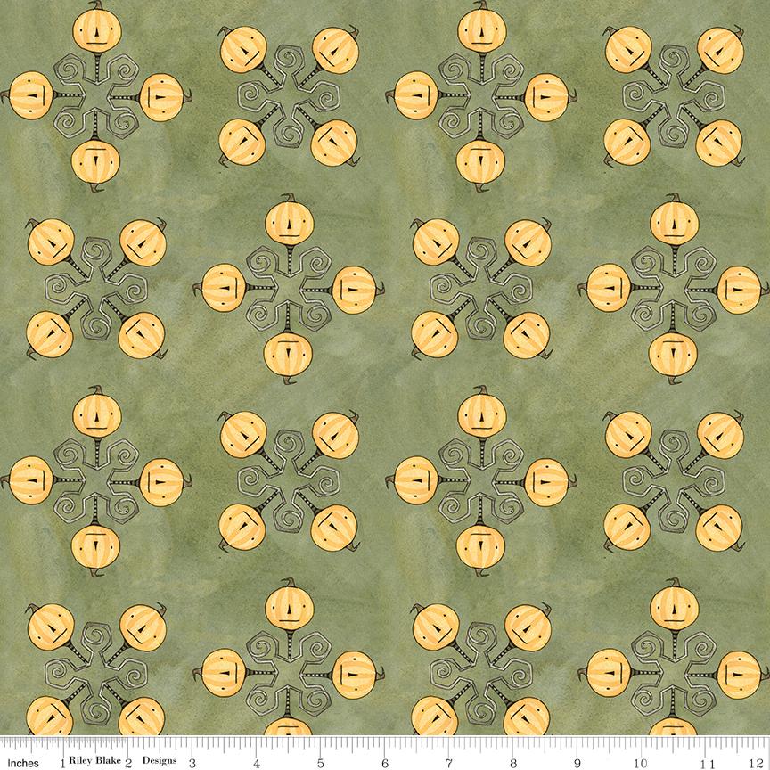 Spooky Rolie Polie Jelly Roll, Riley Blake RP-17570-40, Precut 2.5" Halloween Fabric Strips, Teresa Kogut