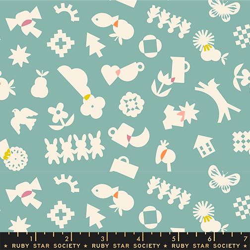 Paper Cuts 2 2.5" Mini Charm Pack, Moda RS1107MC, 2.5" Precut Modern Multicolored Quilt Fabric Squares, Ruby Star Society, Rashida Hale