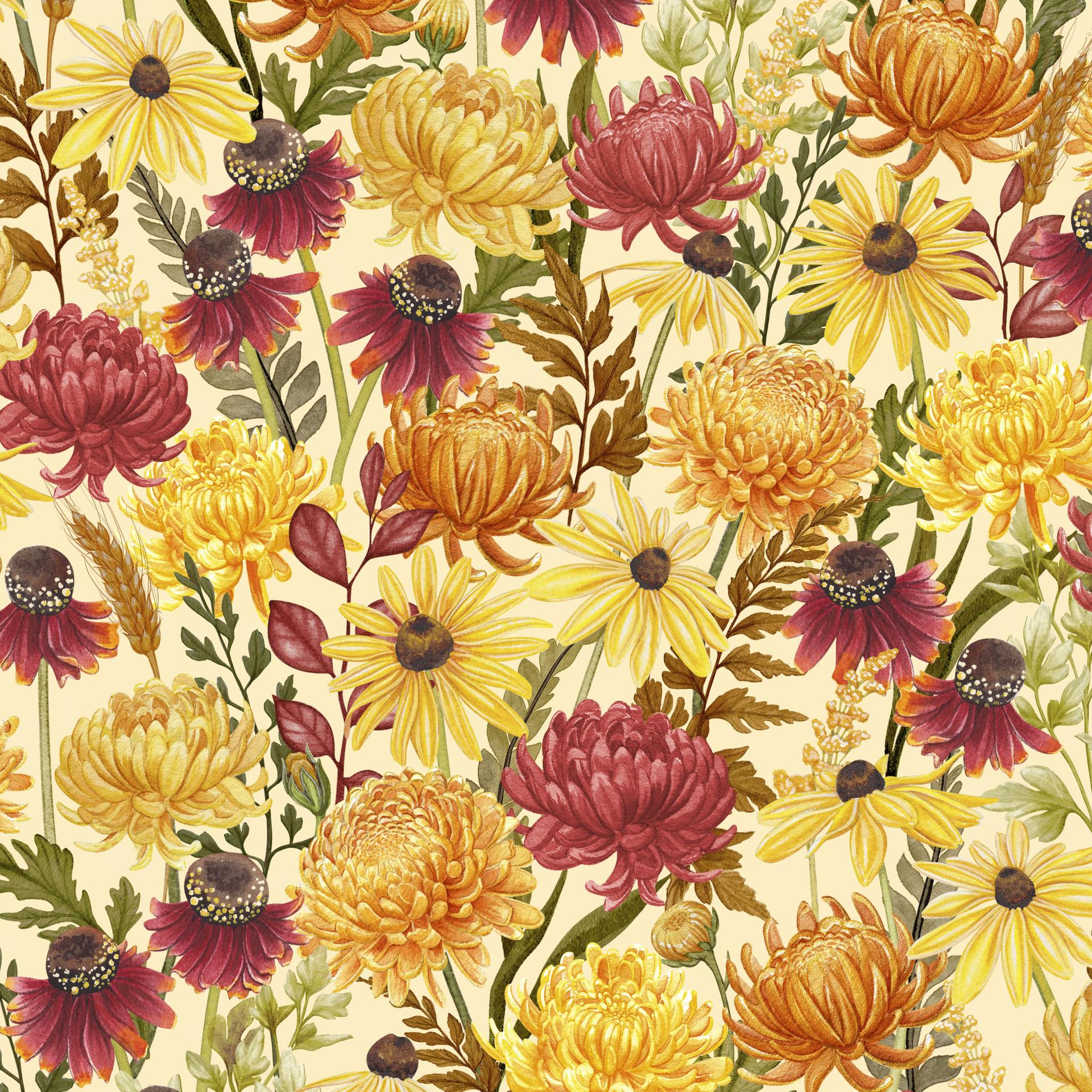 Monarch Meadow 10" Squares, White Owl Fabrics MONARCHMEADOW-10, 10" Precut Monarch Butterfly Butterflies Floral Quilt Fabric Squares