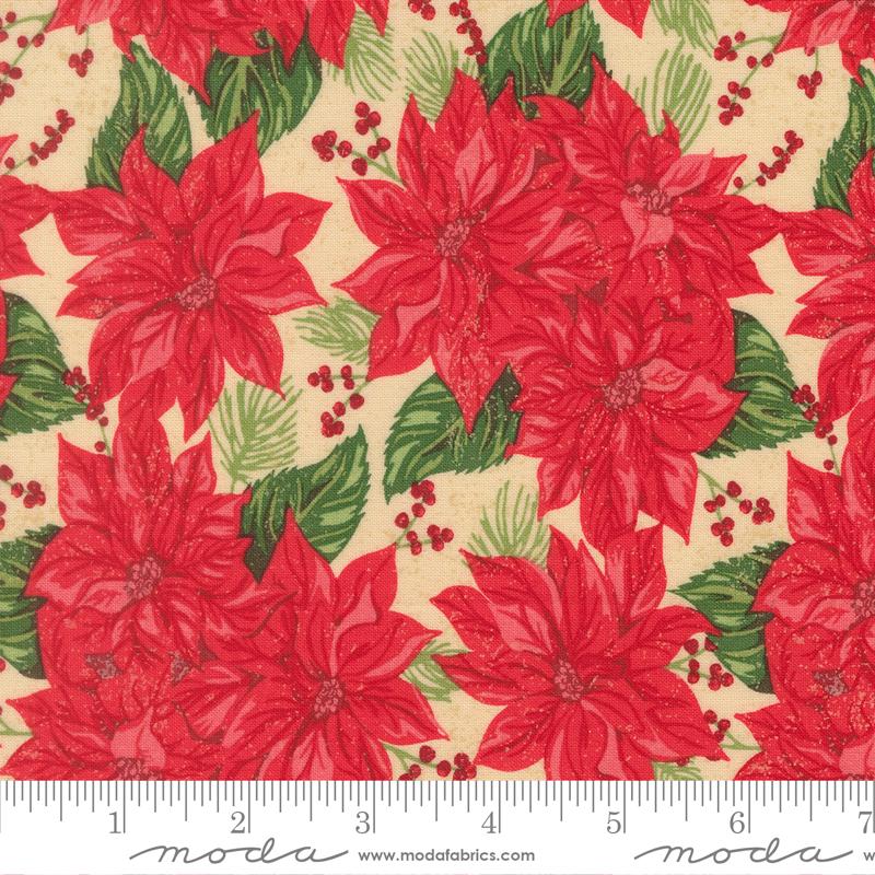 Holiday Cheer 5" Charm Pack, Moda 20970PP, 5" Precut Christmas Xmas Fabric Squares, Stacy Iest Hsu