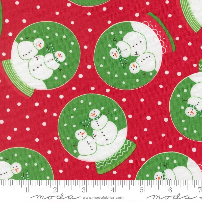 Snow Time 5" Charm Pack, Moda 22500PP, 5" Precut Christmas Xmas Fabric Squares, Me and My Sister