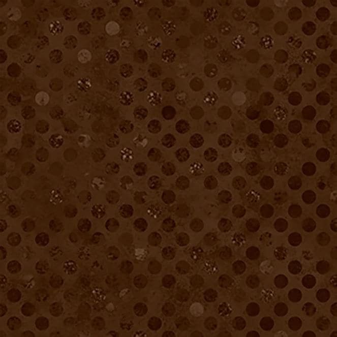 Codici - Dark Brown Spotted Tonal Texture Blender Fabric, White Owl W165-001-096 Espresso, Dark Brown Fabric, Lumin, By the Yard