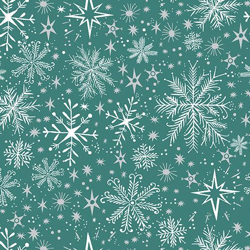 Magical Season 10" Fabric Squares, Benartex MGS10PK, Precut 10" Iconic Christmas Xmas Layer Cake Fabric Squares, Katie Daisy