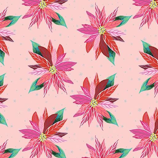 Magical Season 10" Fabric Squares, Benartex MGS10PK, Precut 10" Iconic Christmas Xmas Layer Cake Fabric Squares, Katie Daisy