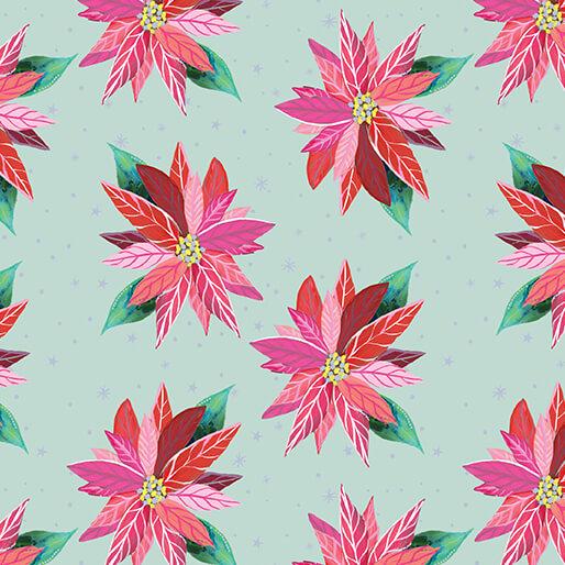 Magical Season 10" Fabric Squares, Benartex MGS10PK, Precut 10" Iconic Christmas Xmas Layer Cake Fabric Squares, Katie Daisy