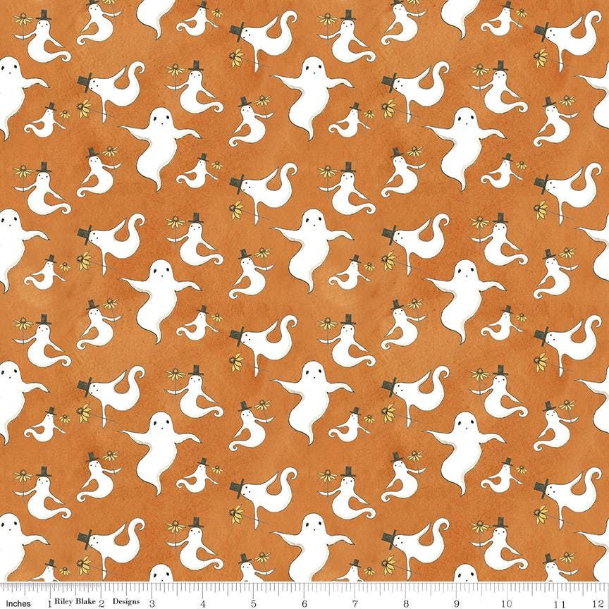 Spooky 10" Stacker, Riley Blake 10-17570-42, 10" Precut Halloween Layer Cake Fabric Squares, Teresa Kogut
