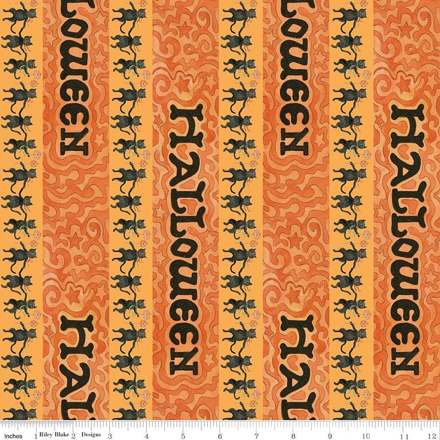 Spooky 10" Stacker, Riley Blake 10-17570-42, 10" Precut Halloween Layer Cake Fabric Squares, Teresa Kogut