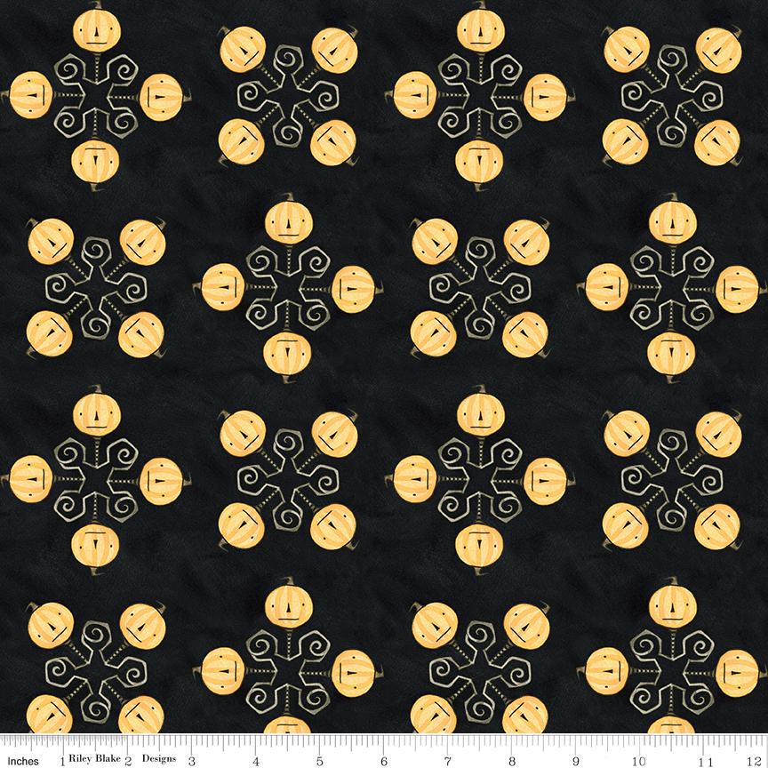 Spooky 10" Stacker, Riley Blake 10-17570-42, 10" Precut Halloween Layer Cake Fabric Squares, Teresa Kogut