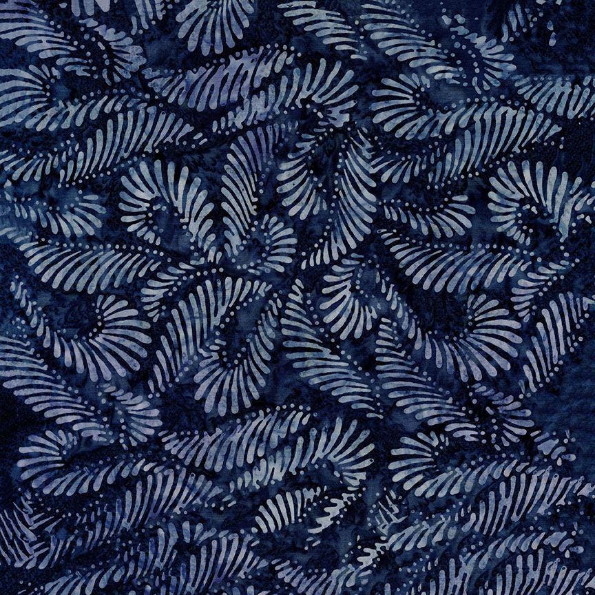 Tonga Riverside Batik 10" Squares, Timeless Treasures Tonga Treats Ember, 10" Precut Navy Blue Beige Batik Layer Cake Squares