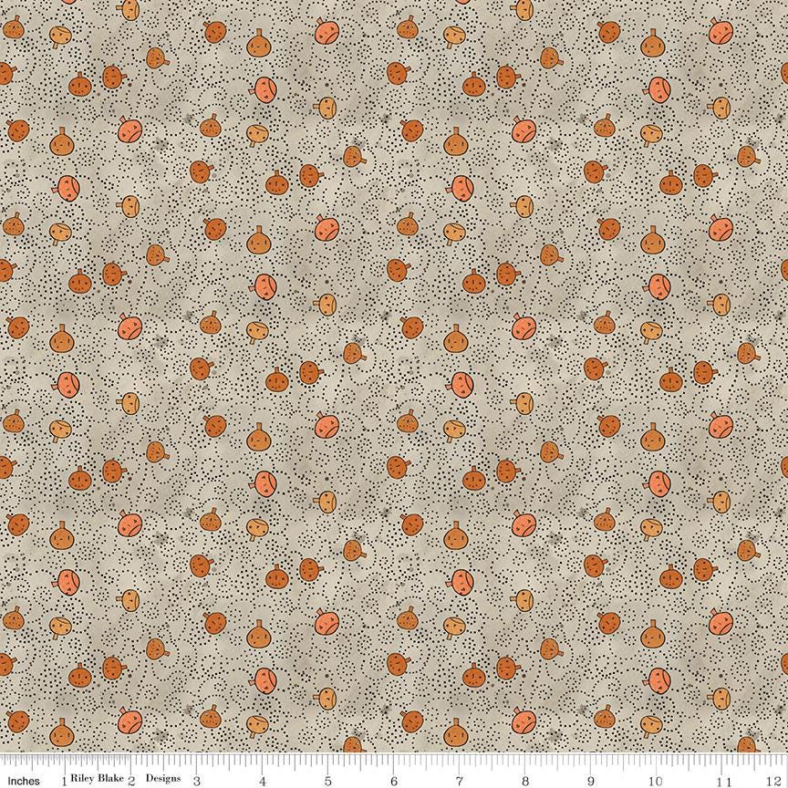 Spooky Rolie Polie Jelly Roll, Riley Blake RP-17570-40, Precut 2.5" Halloween Fabric Strips, Teresa Kogut