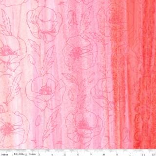 Expressions Batiks Poppy Seeds 5" Stacker, Riley Blake 5-23595-42, 5" Precut Pink Orange Teal Brown Batik Fabric Squares