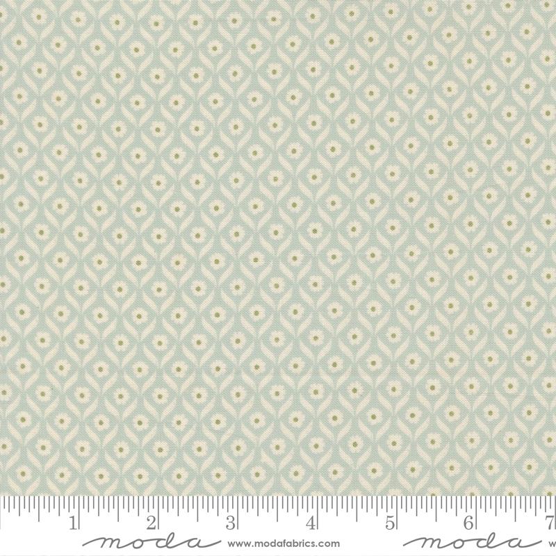 True Love 5" Charm Pack, Moda 5260PP, 5" Precut Blue Green Tan Floral Fabric Squares, Lella Boutique