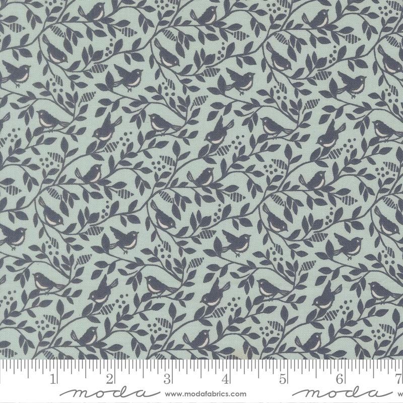 True Love 10" Charm Pack, Moda 5260LC, 10" Precut Blue Green Tan Floral Fabric Squares, Lella Boutique