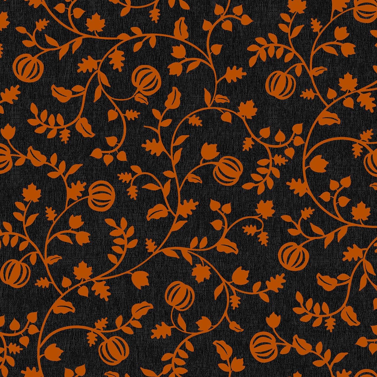 Pumpkin Grove 5" Charm Pack, Maywood Studio CP-MASPUGR, 5" Precut Orange Black Taupe Cream Halloween Fabric Squares