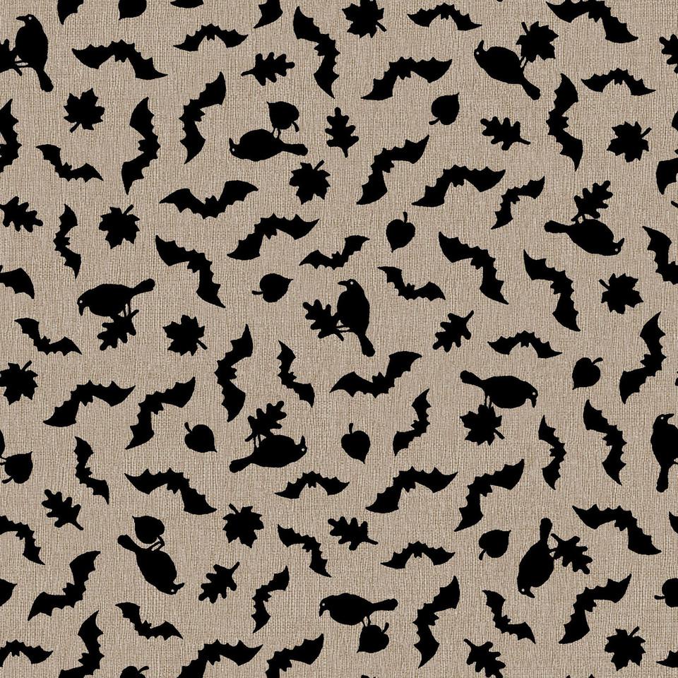Pumpkin Grove 5" Charm Pack, Maywood Studio CP-MASPUGR, 5" Precut Orange Black Taupe Cream Halloween Fabric Squares