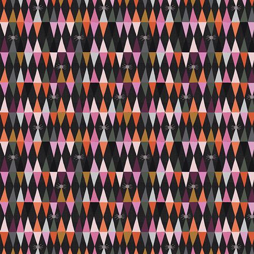 Enshadow 10" Fabric Wonders Squares, Art Gallery Fabrics 10W-ENW, AGF Studio 10" Precut Halloween Layer Cake Fabric Squares, Roccella