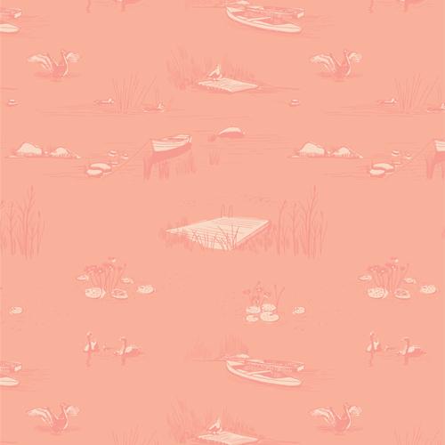 Stillwater 10" Fabric Wonders Squares, Art Gallery Fabrics 10W-STW, AGF Studio 10" Precut Lake Life Themed Layer Cake Fabric Squares, O'Shea
