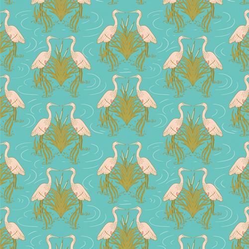 Stillwater 10" Fabric Wonders Squares, Art Gallery Fabrics 10W-STW, AGF Studio 10" Precut Lake Life Themed Layer Cake Fabric Squares, O'Shea