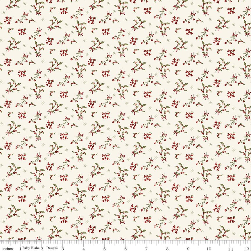 Christmas Greetings 10" Stacker, Riley Blake 10-17660-42, 10" Precut Christmas Xmas Fabric Squares, Christmas Layer Cake, Sandy Gervais