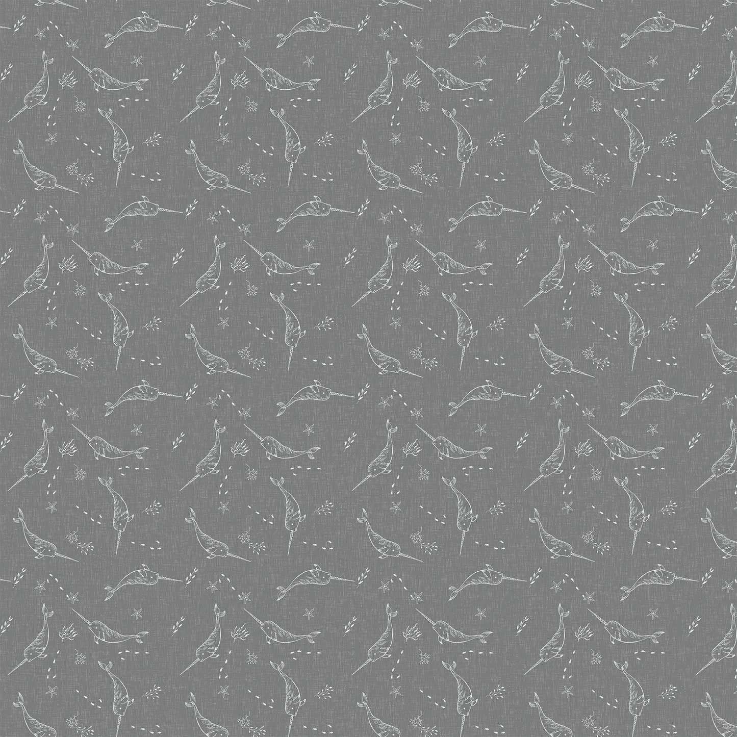 Calm Waters 12 Piece Fat Quarter Bundle, Figo FQCALMW12-10, Brown Blue Gray Whale Nautical Ocean Quilt Fabric, 18 x 22 Fabric Cuts