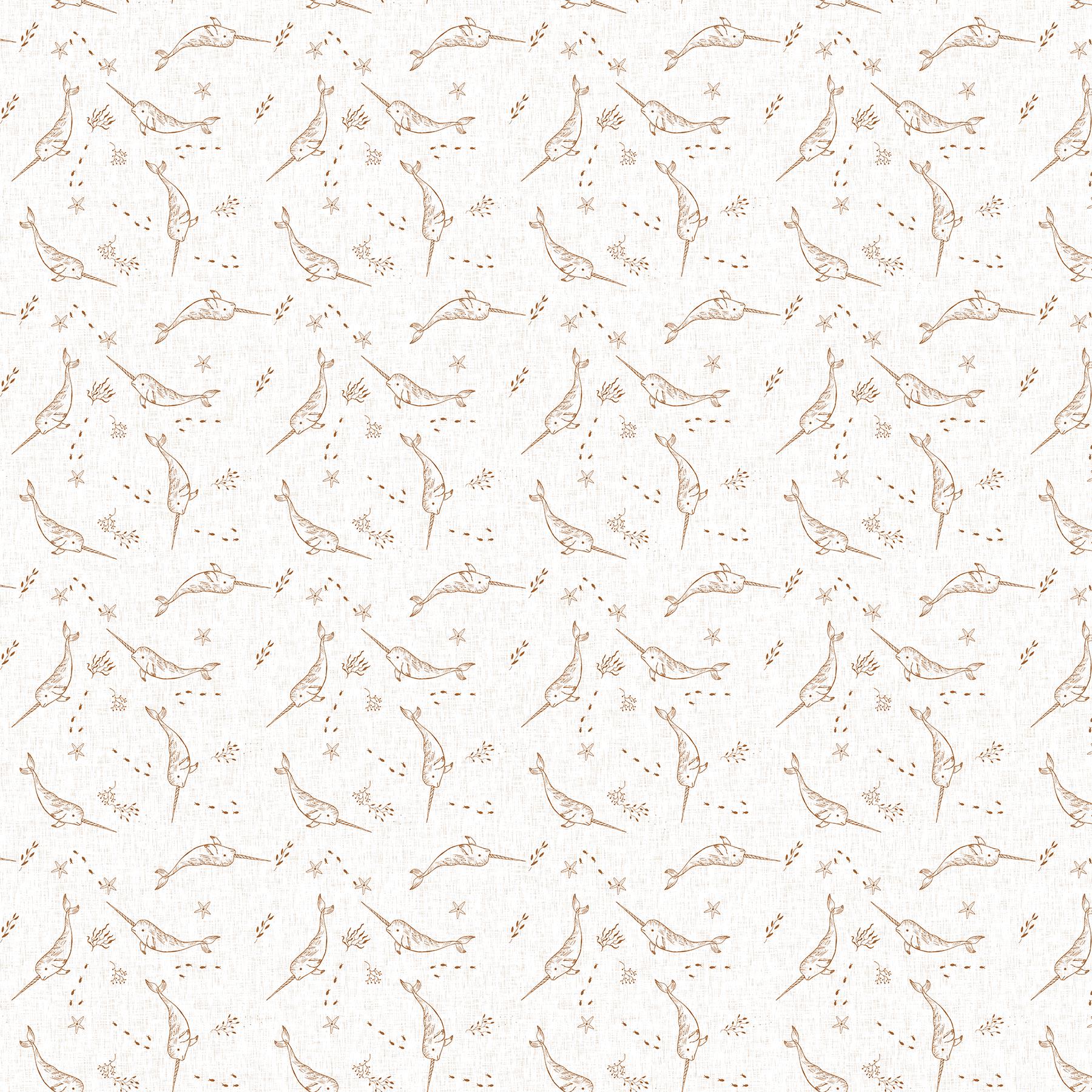 Calm Waters 12 Piece Fat Quarter Bundle, Figo FQCALMW12-10, Brown Blue Gray Whale Nautical Ocean Quilt Fabric, 18 x 22 Fabric Cuts