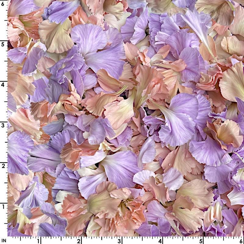Hand Picked First Light OOP Charm Pack, Maywood Studio CP-MASHPFL, Precut 5" Multicolored Realistic Floral Charm Pack Fabric Squares